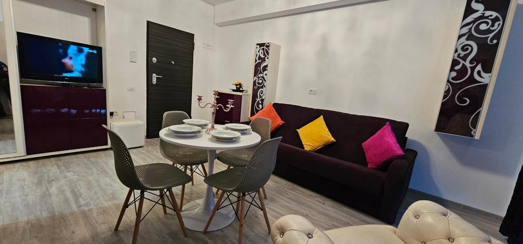 Luxury Aparthotel Promenada In Building Stefan Prima Linie La Mare Navodari Luaran gambar